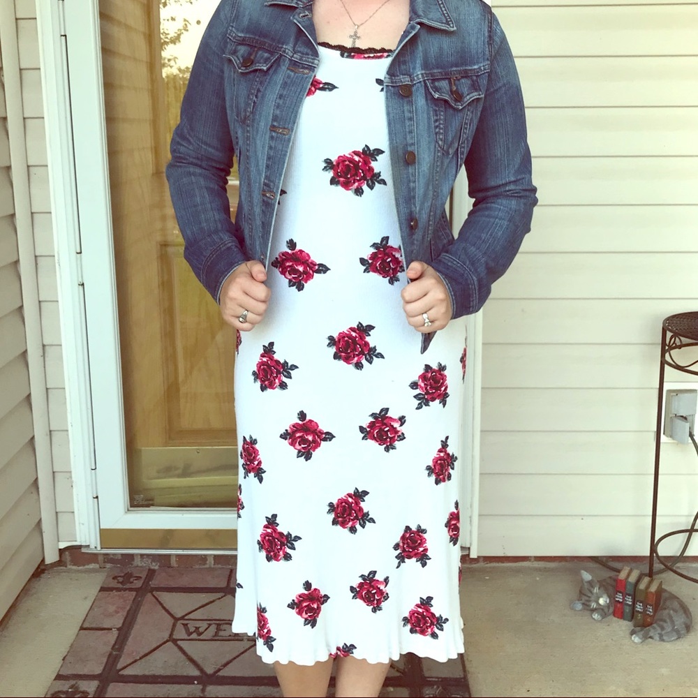Floral summer dress